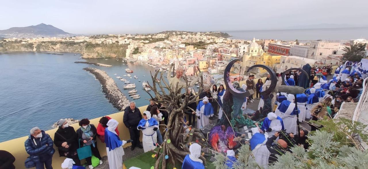 Vila La Casa Dei Sogni Procida Exteriér fotografie