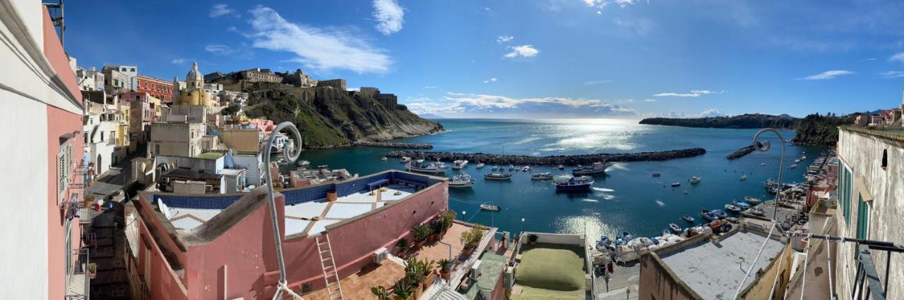 Vila La Casa Dei Sogni Procida Exteriér fotografie